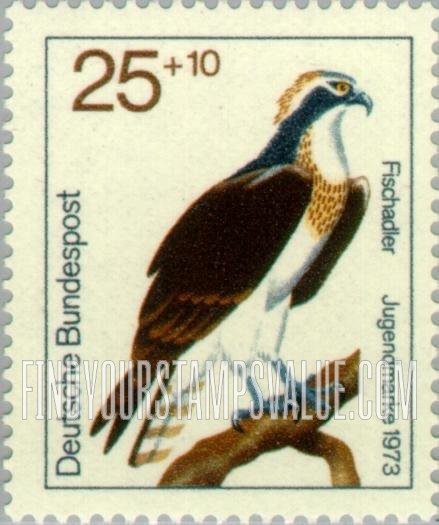 FindYourStampsValue: SEMI-POSTAL - Birds of Prey: Osprey