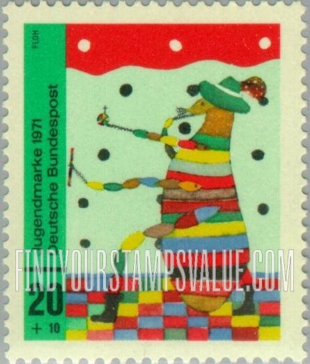 FindYourStampsValue: SEMI-POSTAL - Children’s Drawings: Flea
