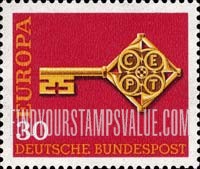 FindYourStampsValue: Europa Issue, 1968