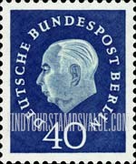 FindYourStampsValue: President Theodor Heuss