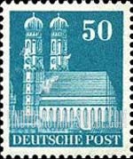 FindYourStampsValue: Historic Buildings - Our Lady's Church, Munich