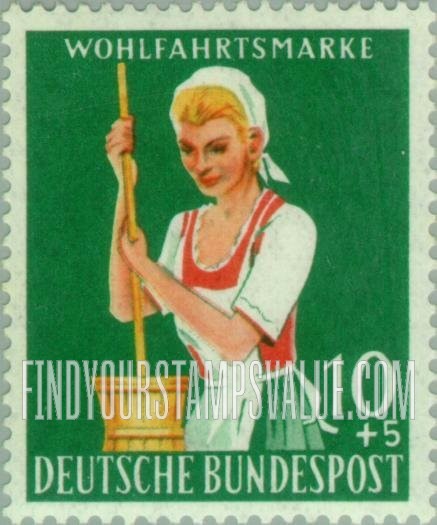 FindYourStampsValue: SEMI-POSTAL - Dairy Maid