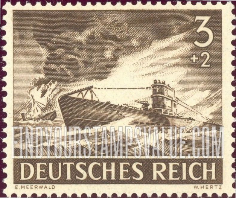 FindYourStampsValue: SEMI-POSTAL - Submarine