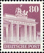 FindYourStampsValue: Historic Buildings - Brandenburg Gate, Berlin