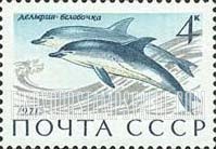 FindYourStampsValue: Russia: USSR, Sea Mammals - Common Dolphins