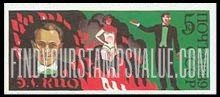 FindYourStampsValue: Russia: USSR, Soviet Circus Performers - E.T.Kio, Magician
