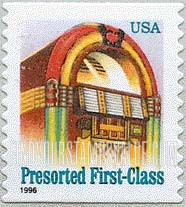 FindYourStampsValue: JUKE BOX, Self-adhesive Coil stamp