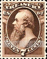 FindYourStampsValue: TREASURY - Edwin Stanton