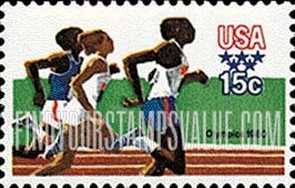 FindYourStampsValue: OLYMPIC GAMES - Running