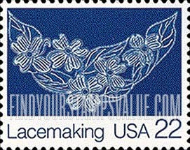 FindYourStampsValue: FOLK ART - Lacemaking