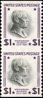 FindYourStampsValue: PRESIDENTIAL ISSUE - Woodrow Wilson