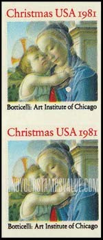 FindYourStampsValue: CHRISTMAS - Madonna and Child
