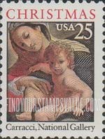 FindYourStampsValue: CHRISTMAS - Madonna and Child
