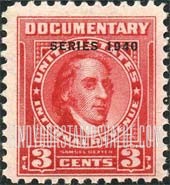 FindYourStampsValue: DOCUMENTARY ISSUE - Samuel Dexter