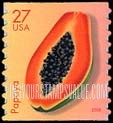 FindYourStampsValue: TROPICAL FRUIT - Papaya, Self-Adhesive Coil stamp