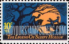 FindYourStampsValue: LEGEND OF SLEEPY HOLLOW - American Folklore