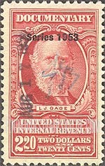 FindYourStampsValue: DOCUMENTARY ISSUE - L.J. Gage