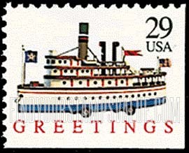 FindYourStampsValue: CHRISTMAS - Boat, Booklet Stamp