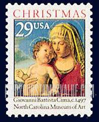 FindYourStampsValue: CHRISTMAS - Madonna and Child