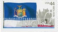 FindYourStampsValue: FLAGS OF OUR NATION - New York, Self-Adhesive Coil stamp