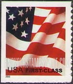 FindYourStampsValue: FLAG, Self-Adhesive Booklet Stamp