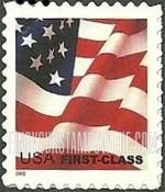 FindYourStampsValue: FLAG, Self-Adhesive stamp