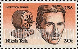 FindYourStampsValue: NICOLA TESLA - American Inventors