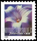 FindYourStampsValue: FLOWERS - Longiflorum, Self-Adhesive Booklet Stamp