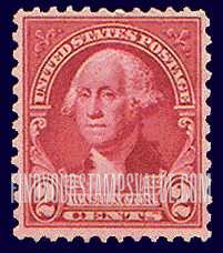 FindYourStampsValue: WASHINGTON BIRTH BICENTENNIAL - Portrait by Stuart, 1796