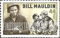 FindYourStampsValue: CARTOONIST BILL MAULDIN, Self-Adhesive stamp
