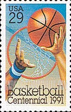 FindYourStampsValue: BASKETBALL, 100th ANNIVERSARY