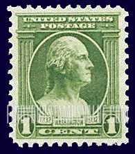 FindYourStampsValue: WASHINGTON BIRTH BICENTENNIAL - Houdon Bust, 1785