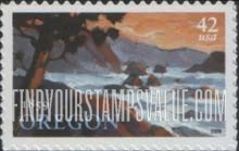FindYourStampsValue: SESQUICENTENARY OF OREGON STATEHOOD, Self-adhesive stamp