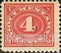 FindYourStampsValue: DOCUMENTARY ISSUE - Four Cents