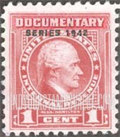 FindYourStampsValue: DOCUMENTARY ISSUE - Alexander Hamilton