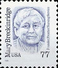 FindYourStampsValue: MARY BRECKINRIDGE - Great Americans, Self-adhesive