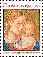 FindYourStampsValue: CHRISTMAS - Madonna and Child