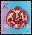 FindYourStampsValue: TROPICAL FRUIT - Pomegranate, Self-Adhesive stamp