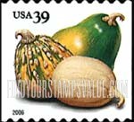FindYourStampsValue: CROPS OF THE AMERICAS - Squashes, Self-Adhesive Coil Stamp