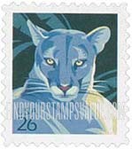 FindYourStampsValue: AMERICAN WILDLIFE - Florida Panther, Self-Adhesive stamp
