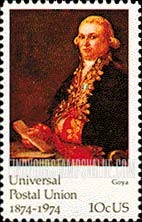 FindYourStampsValue: UNIVERSAL POSTAL UNION - Don Antonio Noriega, by Goya