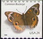 FindYourStampsValue: COMMON BUCKEYE BUTTERFLY, Self-Adhesive Coil Stamp