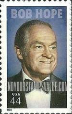 FindYourStampsValue: BOB HOPE, Actor and Comedian, Self-Adhesive stamp