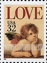 FindYourStampsValue: LOVE - Cherub
