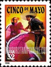 FindYourStampsValue: CINCO DE MAYO, Self-Adhesive stamp