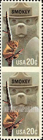 FindYourStampsValue: SMOKEY BEAR