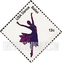 FindYourStampsValue: AMERICAN DANCE - Ballet