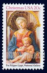 FindYourStampsValue: CHRISTMAS - Madonna and Child