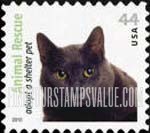 FindYourStampsValue: ANIMAL RESCUE - Maltese Cat, Self-Adhesive stamp