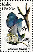 FindYourStampsValue: IDAHO - State Birds and Flowers